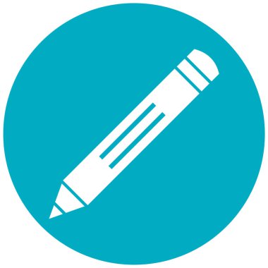 kalem simgesi vektör illüstrasyonu