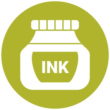 Kavanoz. Web simgesi basit illüstrasyon