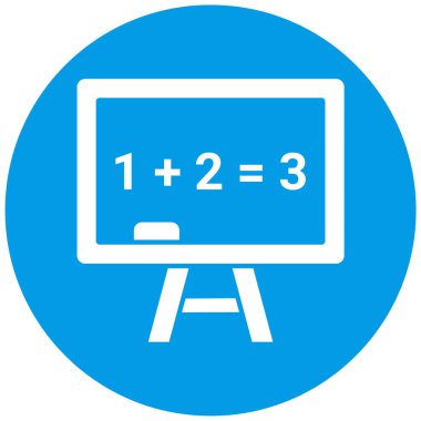 okul yönetim kurulu simgesi vektör illüstrasyonu