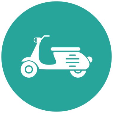 Mobilet. Web simgesi basit illüstrasyon