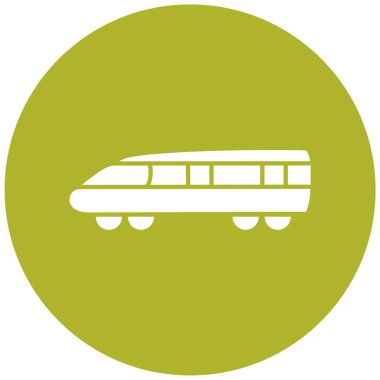 tren vektör simgesi modern basit tasarım