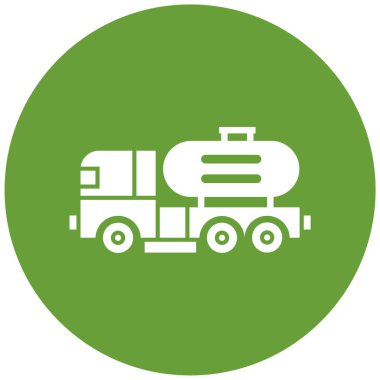 Kamyon. Web simgesi basit illüstrasyon