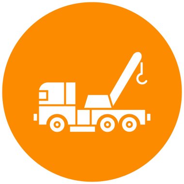 Bir kamyon simgesinin çizimi