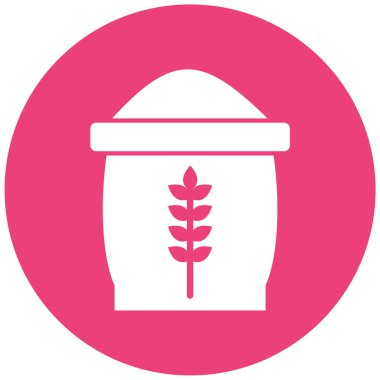 Havan topu. Web simgesi basit illüstrasyon