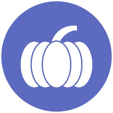 Balkabağım. Web simgesi basit illüstrasyon