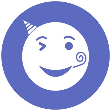 yüz simgesi, vektör illüstrasyonu