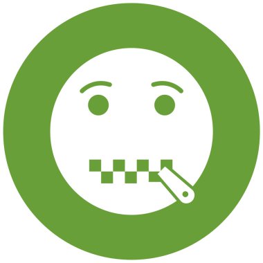 üzgün yüz ifadesi, vektör illüstrasyonu