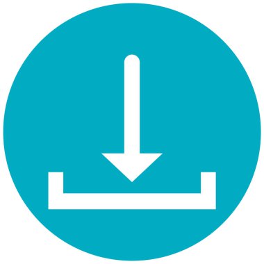 İndir. Web simgesi basit illüstrasyon