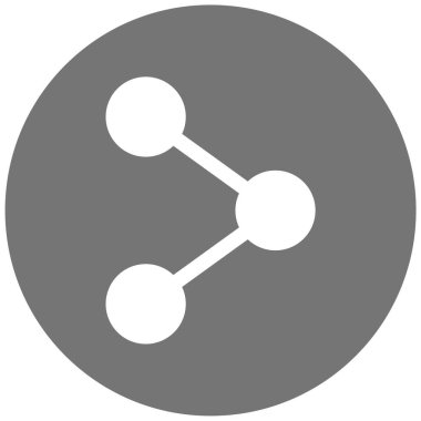 Paylaş. Web simgesi basit tasarım