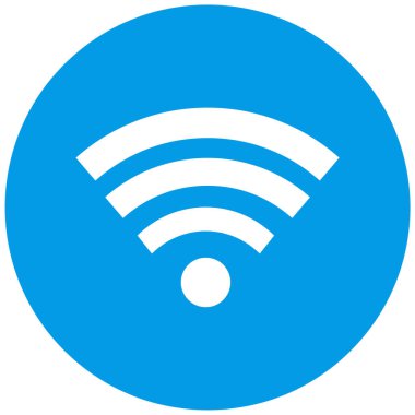 wifi simgesi vektör illüstrasyonu