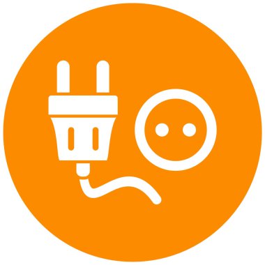 Fiş. Web simgesi basit illüstrasyon