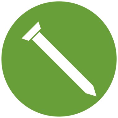 Tek bir simgenin vektör illüstrasyonu