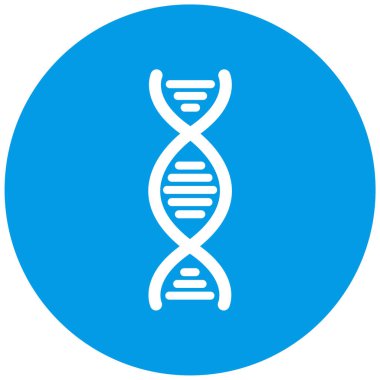 DNA simgesi vektör illüstrasyonu