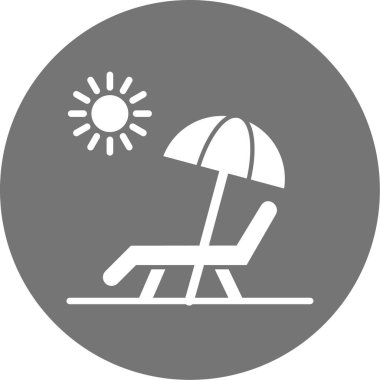 Kumsal. Web simgesi basit illüstrasyon