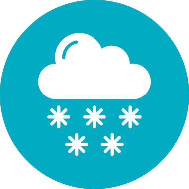 bulut simgesi, vektör illüstrasyonu