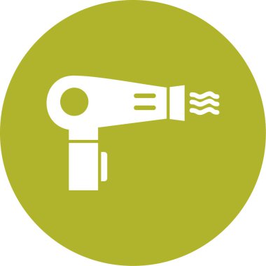 Saç kurutma makinesi. Web simgesi