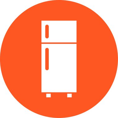 buzdolabı vektör simgesi modern illüstrasyon