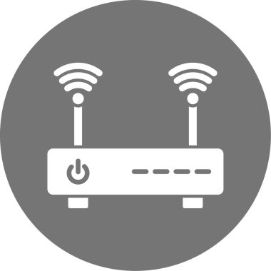 Yönlendirici simgesi, vektör illüstrasyonu