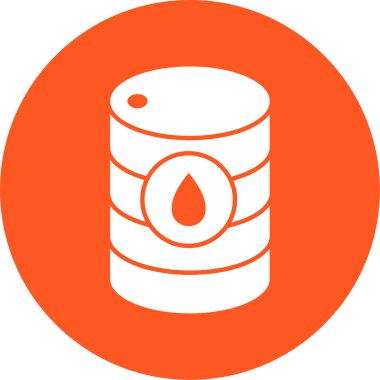 Fıçı. Web simgesi basit illüstrasyon