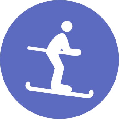 Kayak. Web simgesi basit illüstrasyon