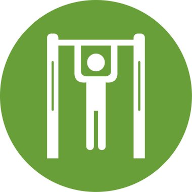 Bir futbol simgesinin vektör illüstrasyonu