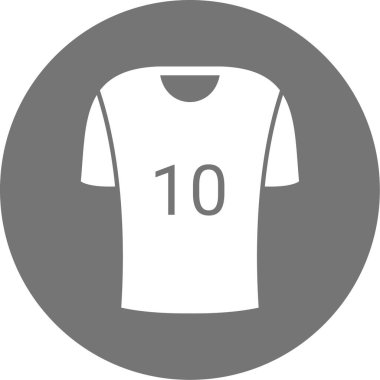 t-shirt vektör simgesi