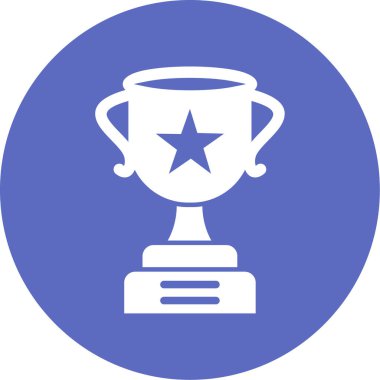 kupa simgesi vektör illüstrasyonu