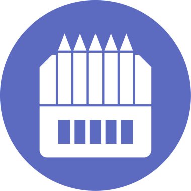 Bir okul simgesinin vektör illüstrasyonu