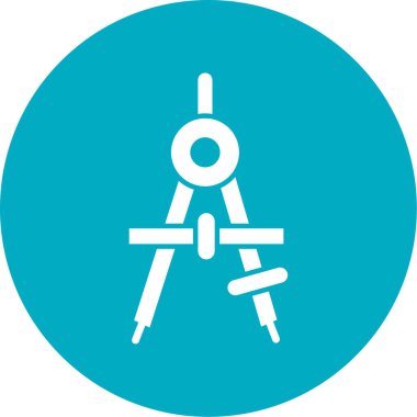 İnşaat ve eğitim ikonunun vektör illüstrasyonu