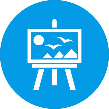 resim simgesi çizimi olan tahta