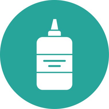 Yapıştırıcı. Web simgesi basit illüstrasyon