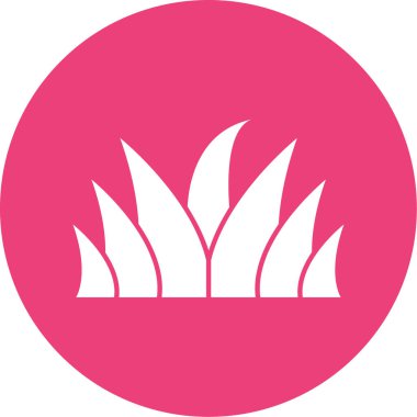 Güzel bir doğa simgesi elementinin vektör illüstrasyonu