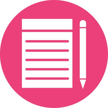 belge simgesi, vektör çizimi