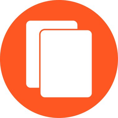 Dosya simgesinin vektör illüstrasyonu