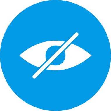 güzellik, tıbbi, eğitim, vizyon, soyut geometrik arkaplan üzerinde bilgisayar mavisi simgesi