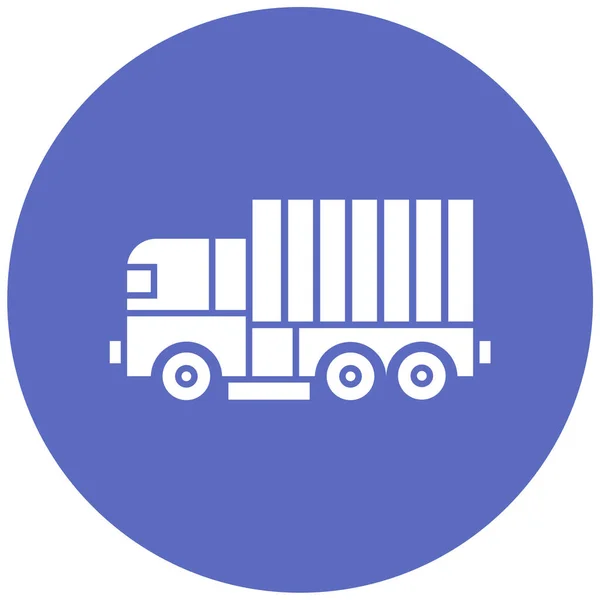 Lkw Web Symbol Einfache Illustration — Stockvektor