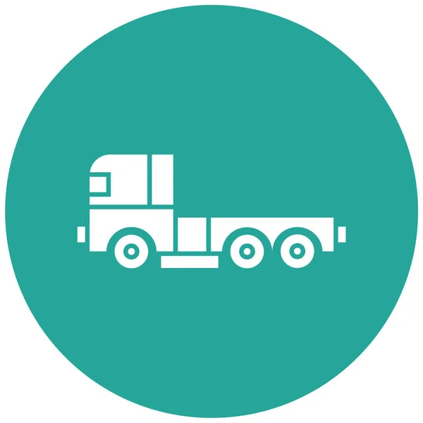 Lkw Web Symbol Einfache Illustration — Stockvektor