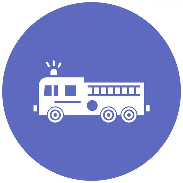 Ambulance Vector Icon Modern Simple Design — Vector de stock