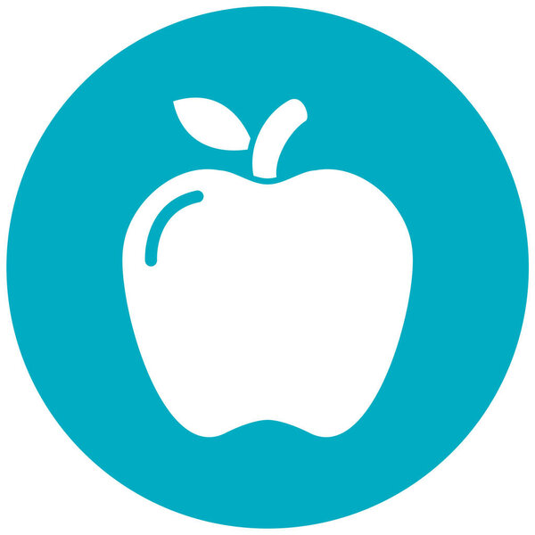 apple. web icon simple illustration