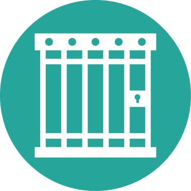 Ofis mobilyalarının vektör illüstrasyonu