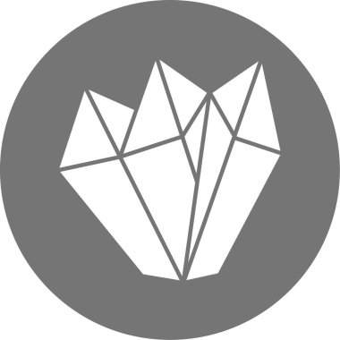 Elmas simgesi vektör illüstrasyonu