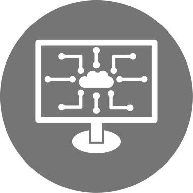 seo modern simgesinin vektör illüstrasyonu