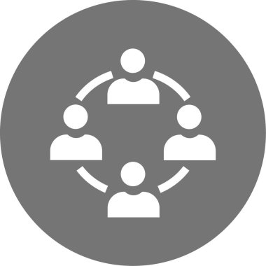 Kişisel ve ticari kullanıcılardan oluşan bir ekibe sahip iş insanlarının çizimi