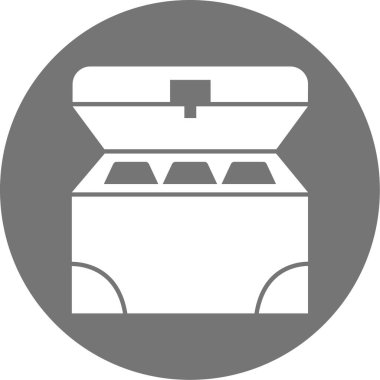 Modern b 'nin vektör illüstrasyonu eksik simgesi