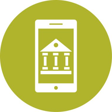 Bankacılık ve üniversite. Basit resimleme