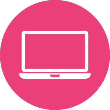 vektör lcd simgesi illüstrasyonu