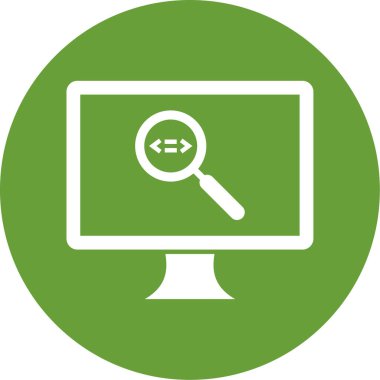 seo modern simgesinin vektör illüstrasyonu