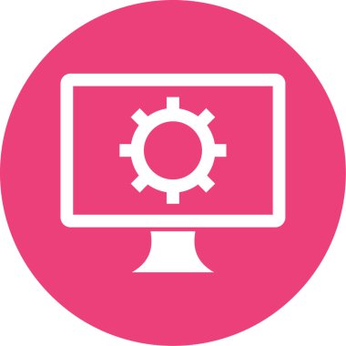 seo modern simgesinin vektör illüstrasyonu