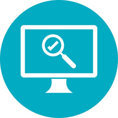 seo modern simgesinin vektör illüstrasyonu