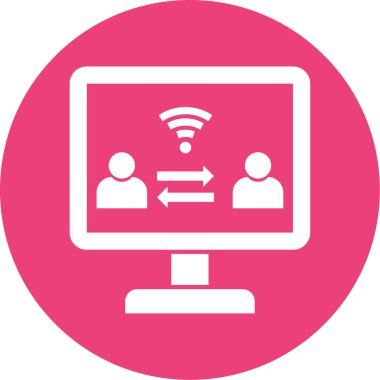 seo modern simgesinin vektör illüstrasyonu